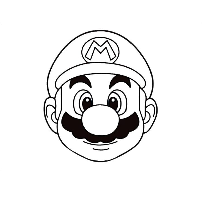 Drip mario drawing easy