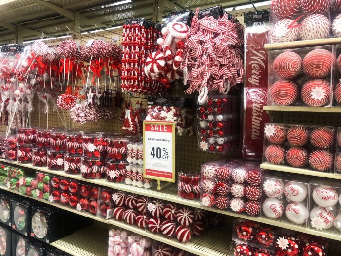 Christmas decor sale hobby lobby