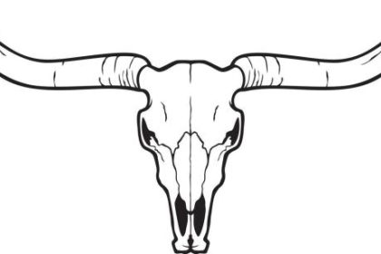 Easy texas longhorn logo drawing