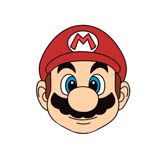 Drip mario drawing easy