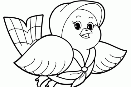 Easy animal coloring pages norwall